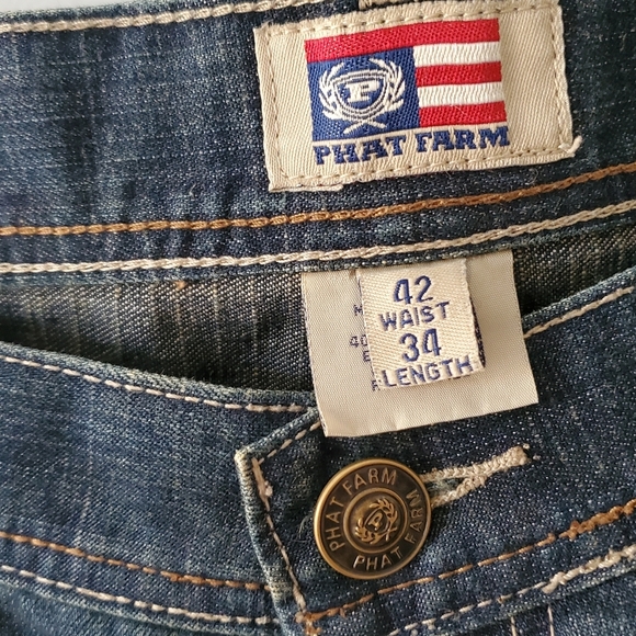 Phat Farm Original Flava Jeans Men's Size 42/34 - Picture 5 of 7